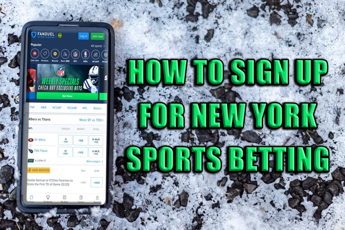 Signing-Up for an Online Sportsbook